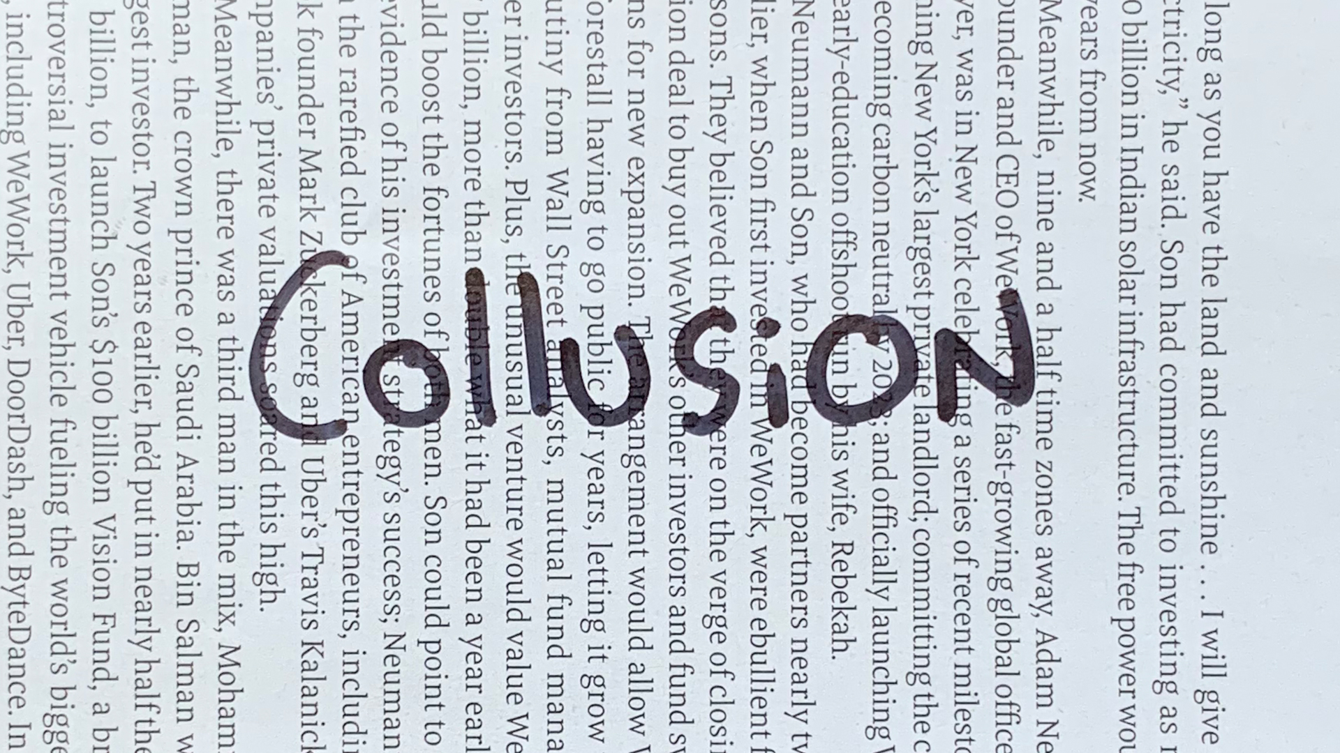 Collusion