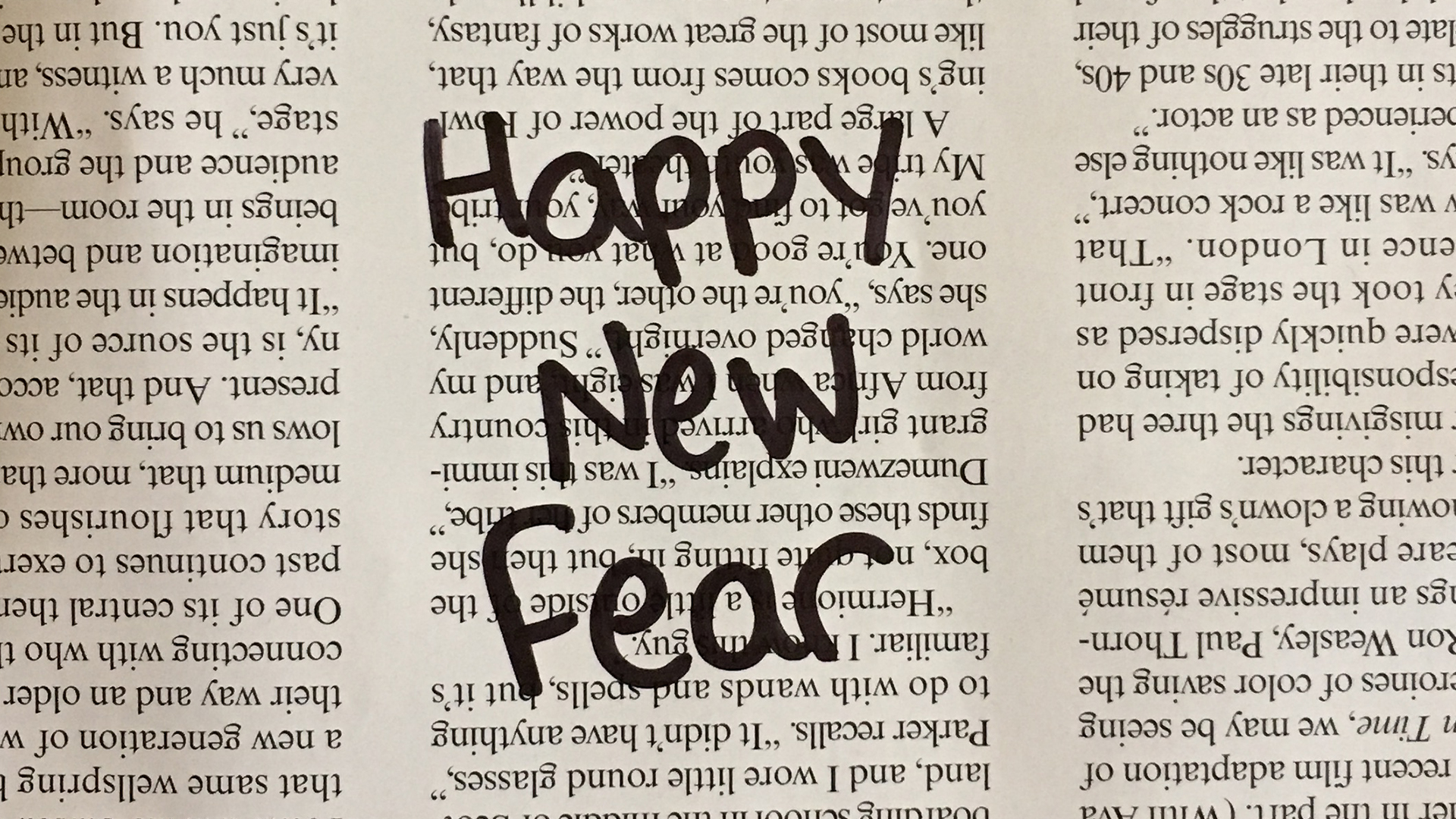Happy New Fear