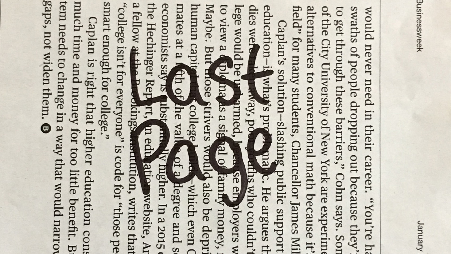 Last Page