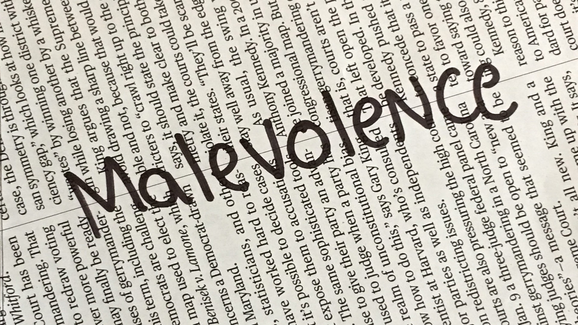 Malevolence