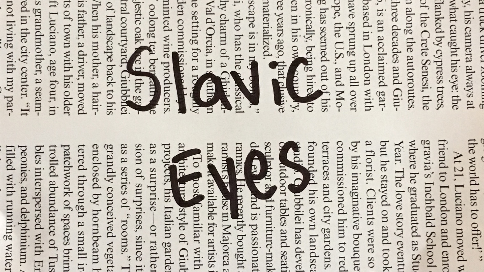 Slavic Eyes