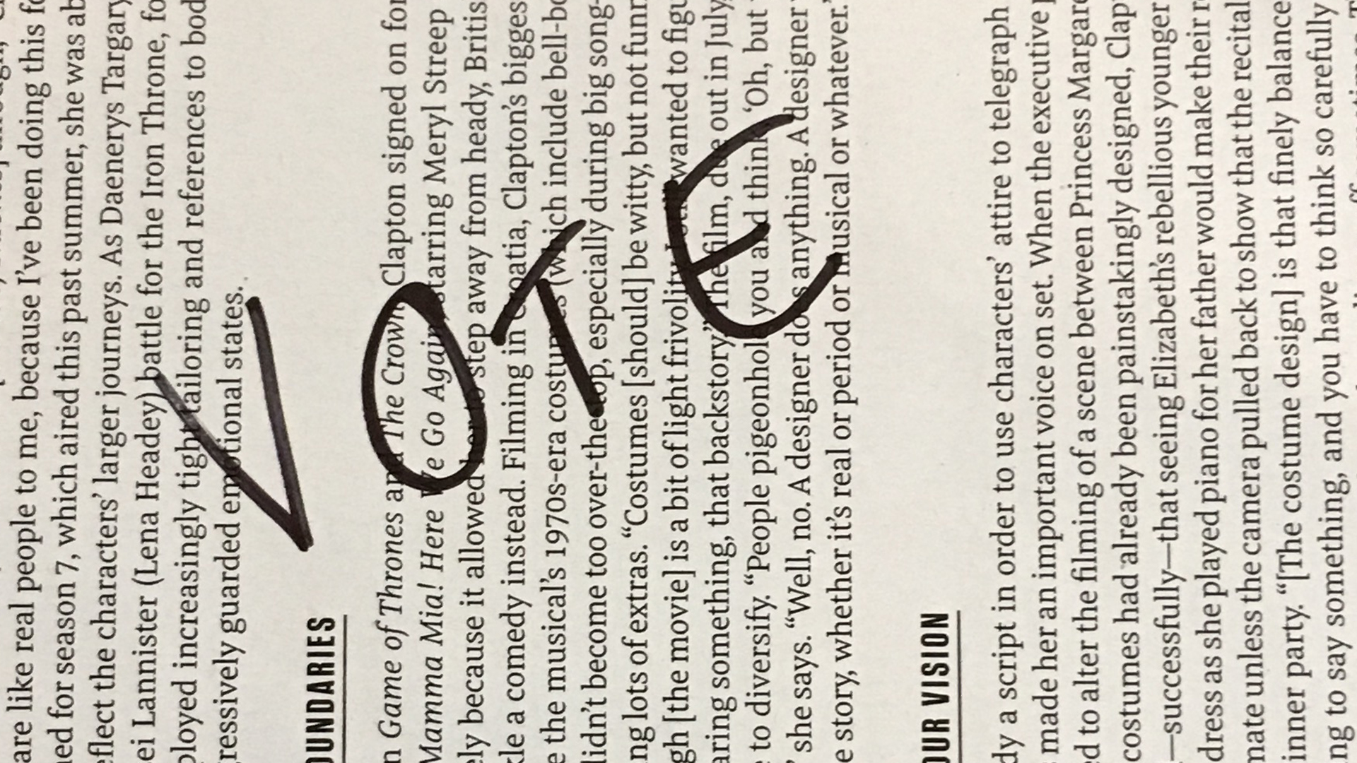VOTE